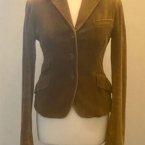 Ralph Lauren Tan Corduroy Blazer